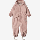 Wheat Outerwear Thermo Regndress Aiko | Baby Rainwear 2401 powder rose flowers