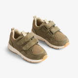 Wheat Footwear Toney sneaker med borrelås Sneakers 4075 dark green
