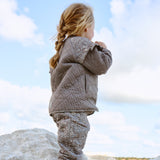 Wheat Outerwear Tremojakke Ellas Jacket 9622 brown stripe