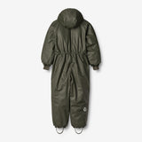 Wheat Outerwear Vinterdress Ludo Snowsuit 0025 black coal