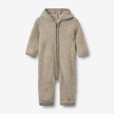 Wheat Outerwear Wool fleece suit Ata Suit 3204 khaki melange