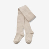 Wheat Main 2-Pack wool lace tights Karla Socks/Tights 1135 dry rose