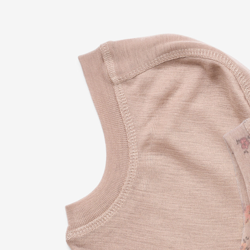 Wheat Wool 2-pak Uld Elefanthuer Felix Accessory 1358 lilac flowers