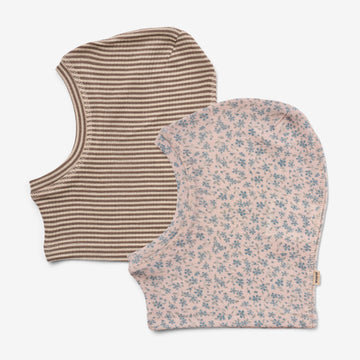 Wheat Wool 2-pak Uld Elefanthuer Kim Accessory 1481 blue flowers