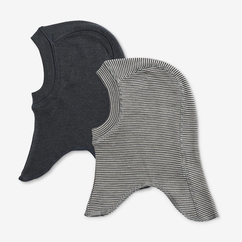 Wheat Wool 2-pak Ull Elefanthuer Felix Accessory 1433 navy stripe