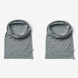 Wheat Wool 2-pak Ull Tube skjerf Arta Accessory 0224 melange grey