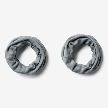 Wheat Wool 2-pak Ull Tube skjerf Arta Accessory 0224 melange grey