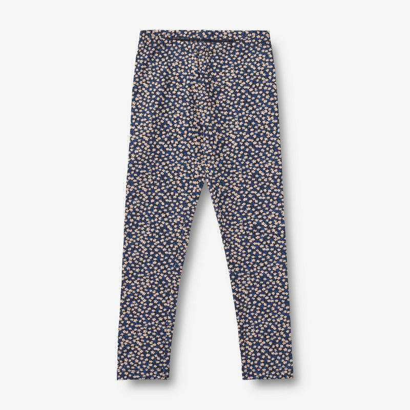 Wheat Main 2-pakning Jersey Leggings Jules Leggings 1481 blue flowers