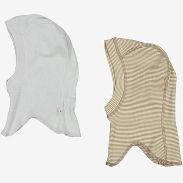 Wheat Main  2 Balaklava Amel | Baby Acc 1097 warm stone stripe