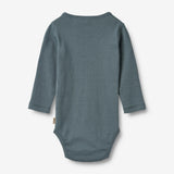 Wheat Main 2 Body Freddie L/S Underwear/Bodies 9547 blue multi stripe