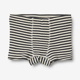 Wheat Main 2 Boxer Shorts Louis Underwear 9432 navy rib stripe