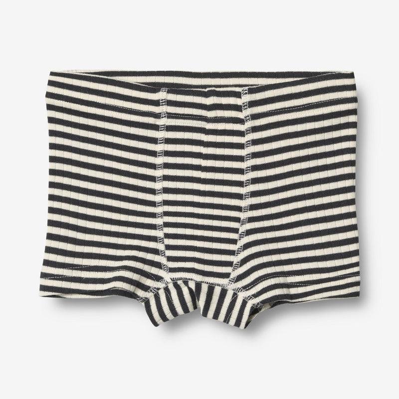 Wheat Main 2 Boxer Shorts Louis Underwear 9432 navy rib stripe