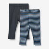 Wheat Main 2 Leggings Jules Legging 9548 bright blue stripe