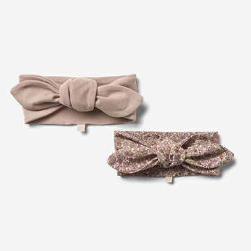 Wheat Main  2 Pannebånd Olivia | Baby Acc 0098 grey rose flowers
