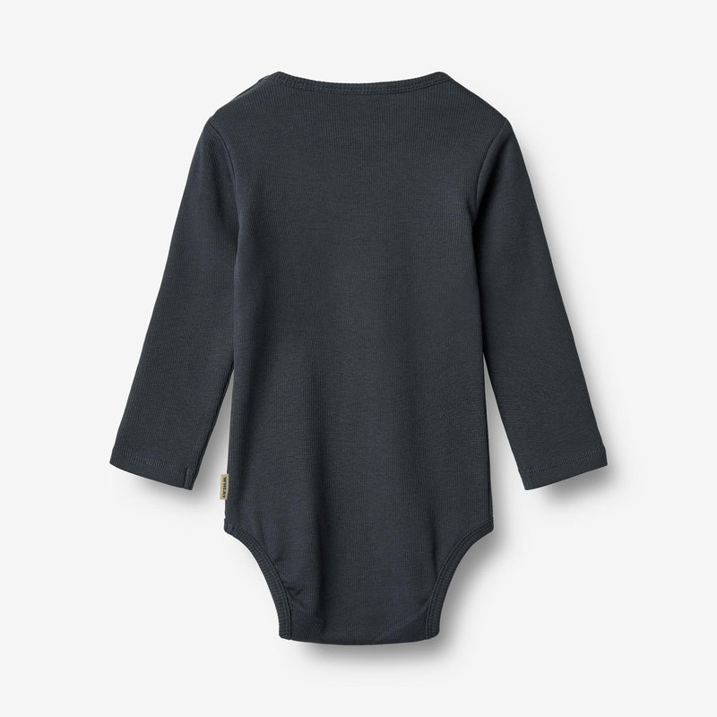Wheat Main 2 Rib Body L/S Spencer Body 1432 navy