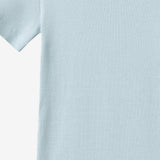 Wheat Main 2 Ribb Kortermet Body Timo Body 2703 summer sky