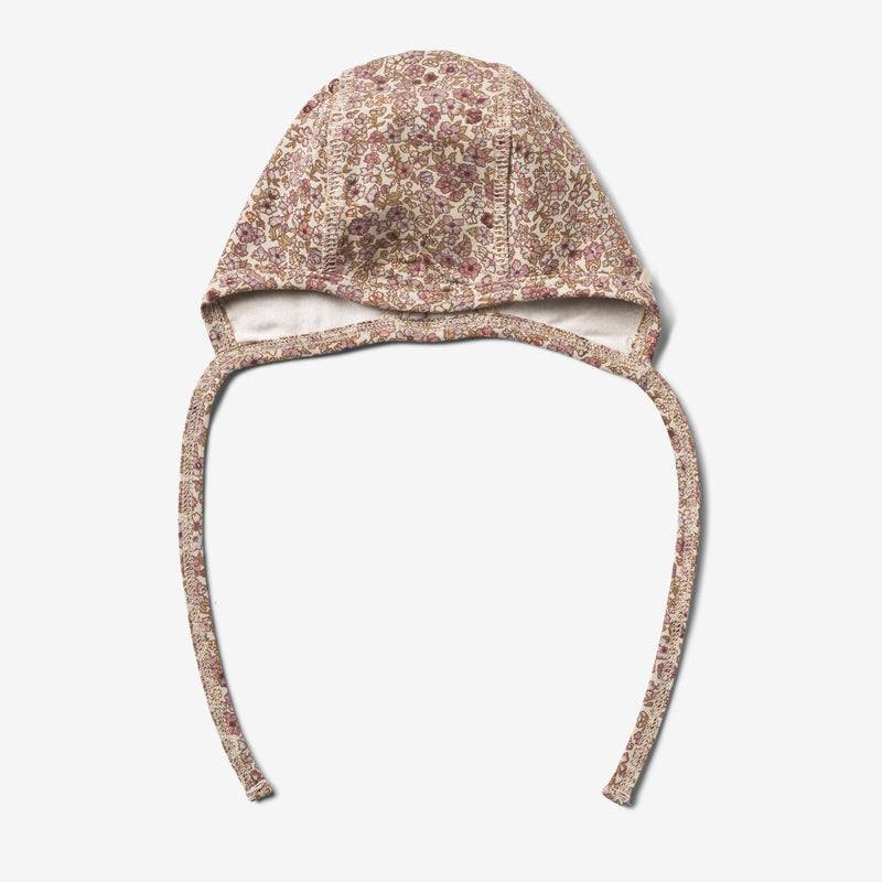 Wheat Main  2 Rib Cap Hassel | Baby Acc 0098 grey rose flowers