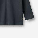Wheat Main 2 Rib T-skjorte L/S Milo Jersey Tops and T-Shirts 1432 navy