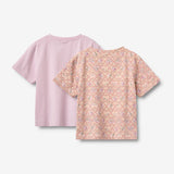 Wheat Main 2 T-skjorte Ella T-Shirt 9876 magenta heart flowers