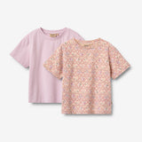Wheat Main 2 T-skjorte Ella T-Shirt 9876 magenta heart flowers