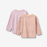 Wheat Main 2 T-skjorte L/S Dixie T-Shirt 9876 magenta heart flowers