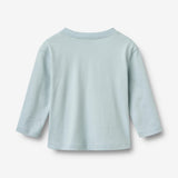 Wheat Main 2 T-skjorte L/S Ebbe T-Shirt 9877 multi blue stripe