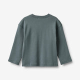 Wheat Main 2 T-skjorte L/S Hans Jersey Tops and T-Shirts 9547 blue multi stripe