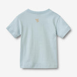 Wheat Main 2 T-skjorte S/S Fabian T-Shirt 9877 multi blue stripe