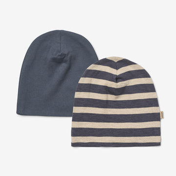 Wheat Main 2 hatt Soft Aidan Accessory 1309 greyblue stripe