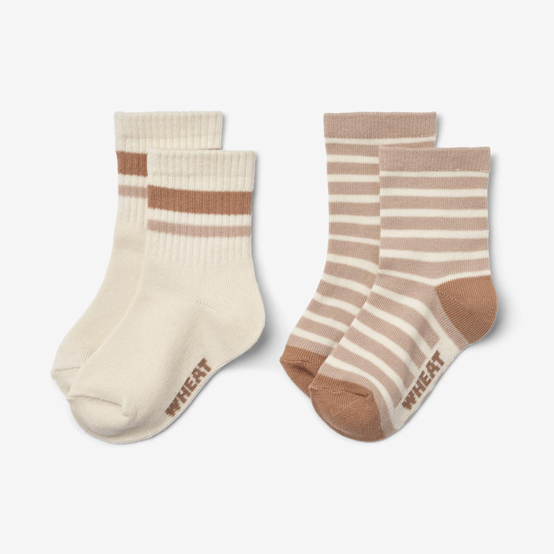 Wheat Main 2 pk Jamie socks Socks/Tights 3352 sand 