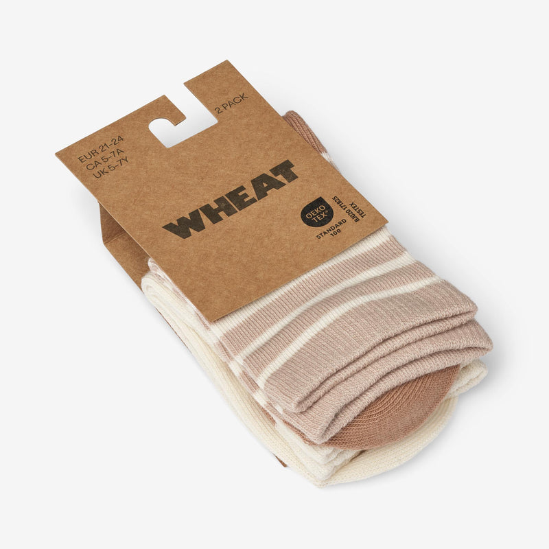 Wheat Main 2 pk Jamie socks Socks/Tights 3352 sand 