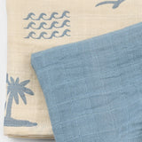 Wheat Main 2 pk Musselinbleie Kaya Accessory 1260 faded denim