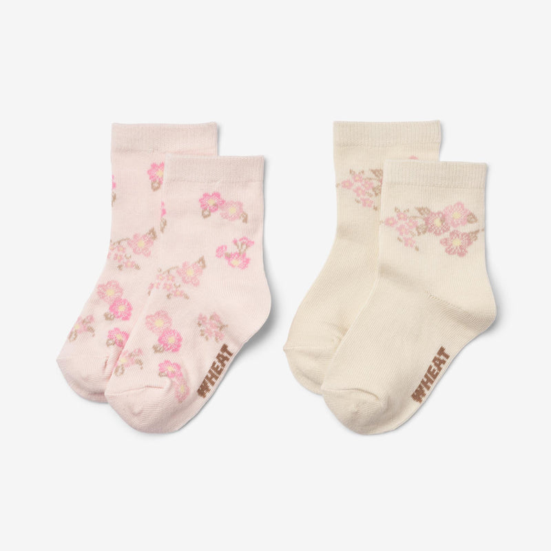 Wheat Main 2 pk pattern Luna socks Socks/Tights 2026 rose