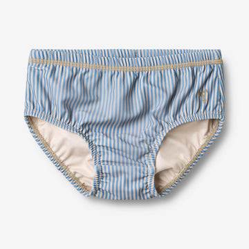 Wheat Main Baby Svømmeshorts Philip Swimwear 9580 blue swim stripe