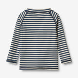 Wheat Main Bade-T-skjorte Dilan T-Shirt 1048 blue stripe