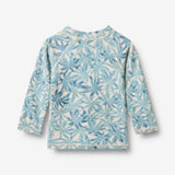 Wheat Main Bade-T-skjorte Dilan T-Shirt 9635 blue palm