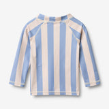Wheat Main Bade-T-skjorte Dilan T-Shirt 9732 bold blue stripe
