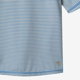 Wheat Main Bade T-skjorte S/S Jackie T-Shirt 9580 blue swim stripe