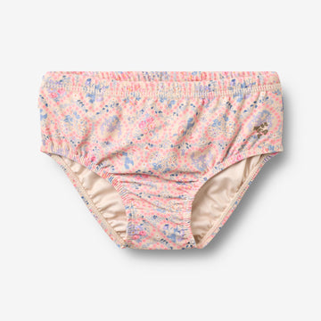 Wheat Main Badebukse Cilia Shorts 9650 pink heart flowers