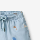 Wheat Main Badebukse Hansi Shorts 1235 soft blue sea life