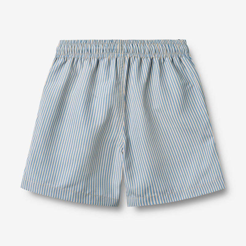 Wheat Main Badebukse Hansi Shorts 9580 blue swim stripe