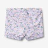 Wheat Main Badebukse Niki Shorts 9605 purple light petunias