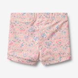 Wheat Main Badebukse Niki Shorts 9650 pink heart flowers