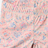 Wheat Main Badebukse Niki Shorts 9650 pink heart flowers
