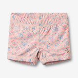 Wheat Main Badebukse Niki Shorts 9650 pink heart flowers