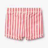 Wheat Main Badebukse Niki Shorts 9657 red stripe flowers