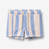 Wheat Main Badebukse Ulrik Shorts 9732 bold blue stripe