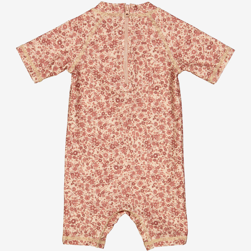 Wheat Badedrakt Cas | Baby Swimwear 2073 red flower meadow