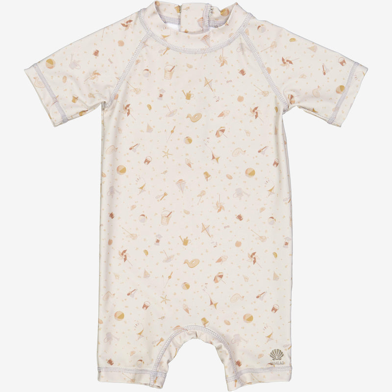 Wheat Main  Badedrakt Cas | Baby Swimwear 9107 beach life