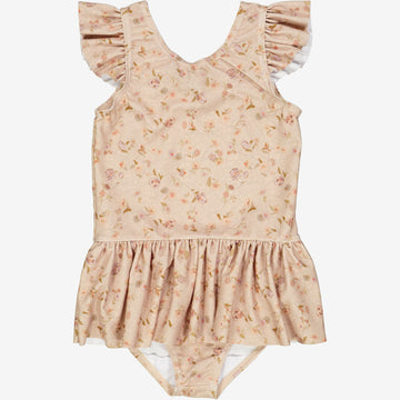 Wheat Main  Badedrakt Diddi Swimwear 1492 purple poppy flowers